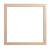 12x12" Classic Wooden Picture Frames Tempered Glass / Natural Oak